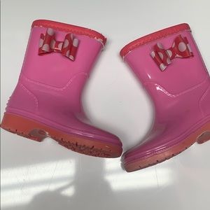 Play Condition MJ Pink Rain boots sz 7T